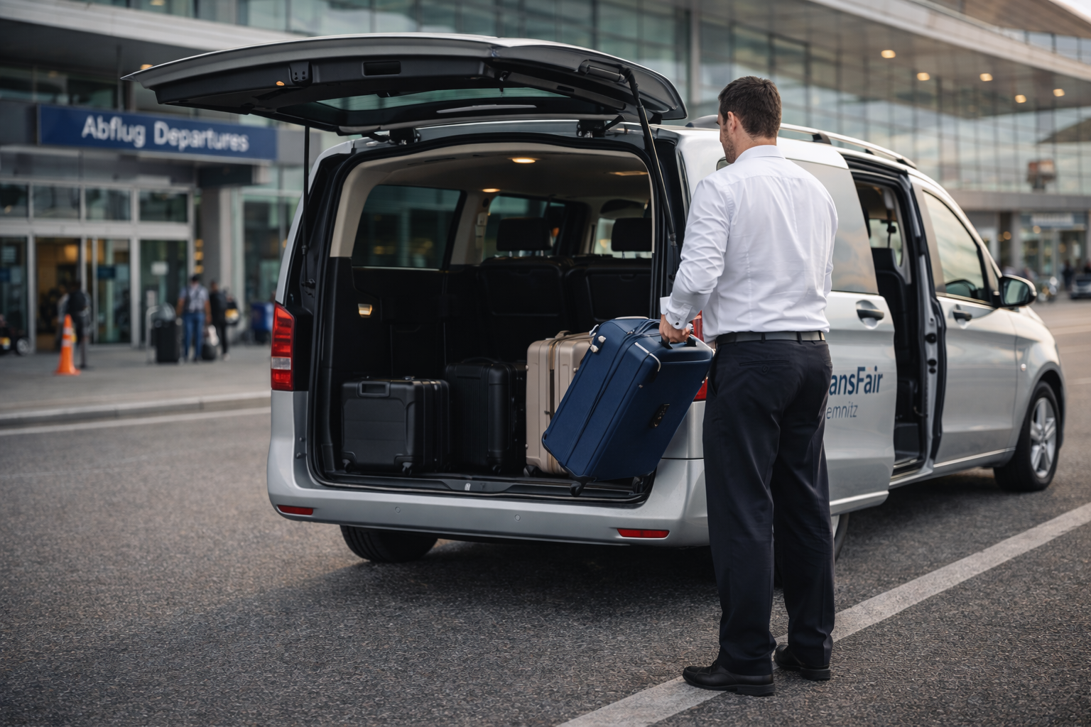 Flughafentransfer TransFair Chemnitz am Terminal